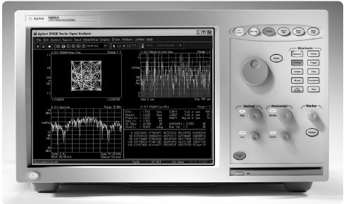 用Agilent逻辑分析仪和89601A矢量信号分析软件实现数字矢量信号分析