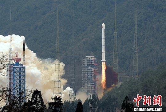 中国成功发射第五颗新一代北斗导航卫星