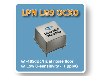 泰艺电子发布超低相位噪声的100MHz OCXO