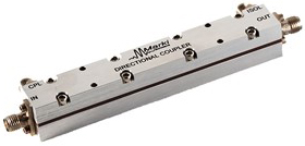 射頻定向耦合器提供了低功率版本的正向與反射能量,用以測(cè)量與控制。(圖片來(lái)源:Marki Microwave)