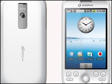 科技时代_沃达丰展出第二款Android手机(图)