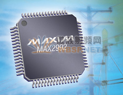 Maxim推出基于OFDM的电力线通信(PLC)调制解调器 - 微波射频网