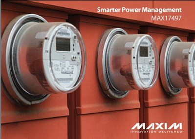 Maxim推出业内首款高度集成的智能电表供电芯片