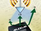Maxim推出为移动电话中的功率放大器模块供电的降压型转换器MAX8989