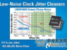 美国国家半导体推出相位噪声最低的时钟抖动滤除器系列产品