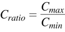 电容率(Cratio)公式