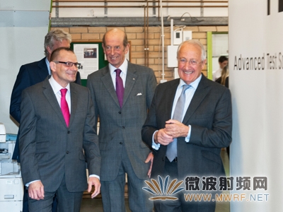 英国肯特公爵亲访固态高功率微波和RF放大器厂商MILMEGA