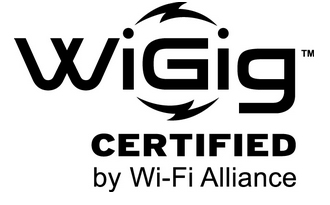 Wi-Fi联盟在9月正式发布的WiGig CERTIFIED 认证标识