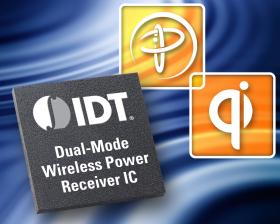 IDT推出业内首款兼容WPC1.1和PMA1.1的双模无线电源接收器