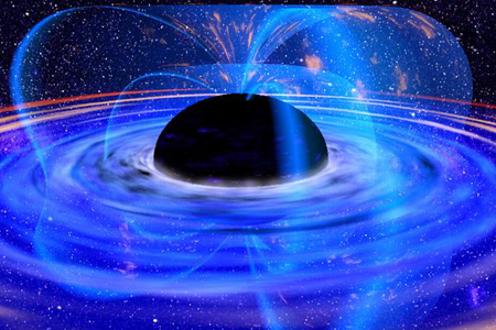 超大黑洞附近确有强磁场