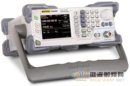 RIGOL发布首款经济型射频信号源DSG800