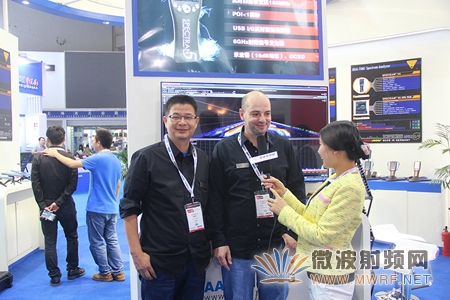 安诺尼中国CEO & Aaronia CEO & 微波射频采访员