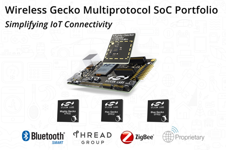 Silicon Labs推出多协议Wireless Gecko SoC简化IoT连接