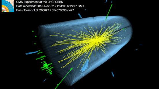 大型强子对撞机探测到不明信号