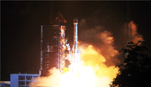 我国卫星移动通信系统首发星“天通一号”发射成功