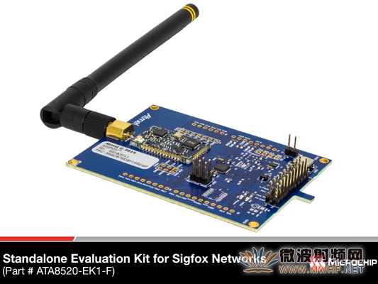 Microchip推出旗下首款针对IoT应用的Sigfox FCC认证远程射频收发器及连接开发工具包