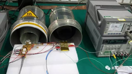 美克锐科技开始测试320GHz低噪声放大器的噪声温度