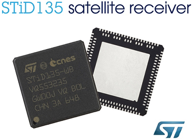 意法半导体(ST)为大客户Newtec量产市场上独一无二的卫星解调器芯片