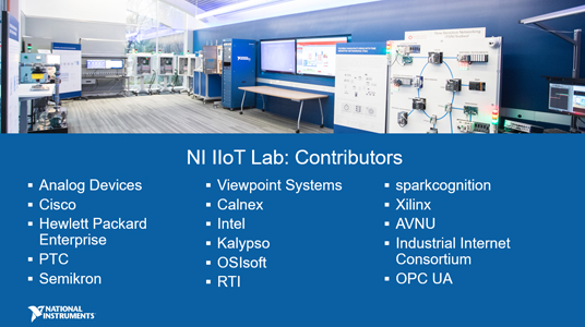 业内首创NI IIoT Lab正式成立，赞助商大咖云集