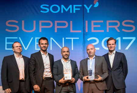 Silicon Labs荣获权威的Somfy供应商创新大奖