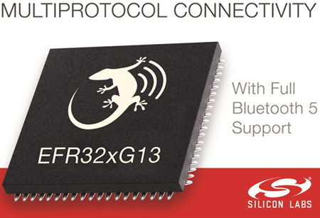 Wireless Gecko SoC产品系列支持全面的Bluetooth 5连接
