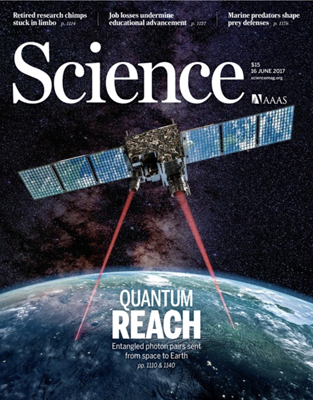 “墨子号”量子卫星实现空间尺度严格满足“爱因斯坦定域性条件”的量子力学非定域性检验