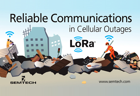 Beartooth利用Semtech的LoRa技术在蜂窝移动网络断网时仍提供可靠的通讯