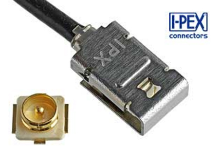 I-PEX爱沛电子推出内置锁扣功能的新款射频连接器