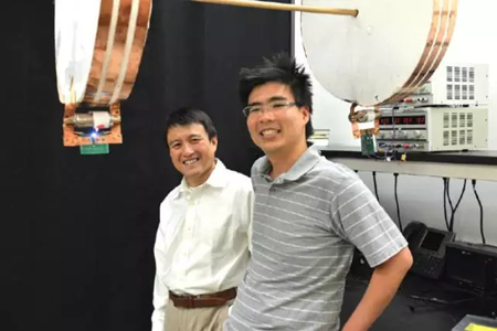 华人科学家首创长距离无线充电技术