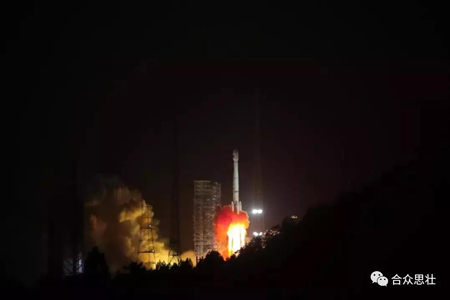 2018年首次北斗三号组网卫星成功发射