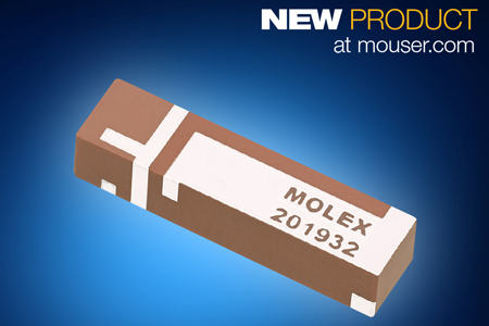 贸泽开售面向物联网和M2M应用的Molex三频段Wi-Fi天线