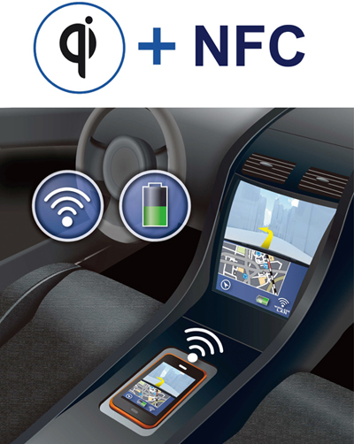 罗姆Qi车载无线充电解决方案采用意法半导体NFC读取器IC和8位微控制器 