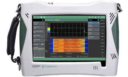 安立推出Field Master Pro™ MS2090A手持式频谱分析仪，具备重新定义现场频谱分析的性能