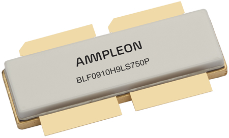 Ampleon推出915MHz高效750W射频功率晶体管