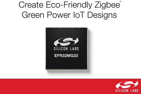 新型无线SoC支持环保型Zigbee Green Power IoT设备