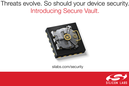 Silicon Labs新型Secure Vault技术重新定义IoT设备安全