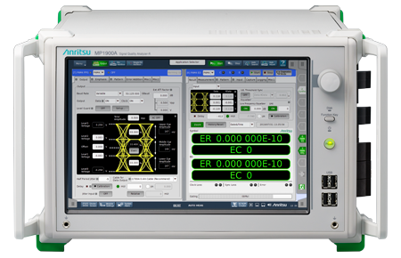 安立新扩展的基于信号质量分析仪MP1900A的116Gb/s PAM4误码检测器功能在评估400 GbE和800 GbE传输方面居世界领先地位