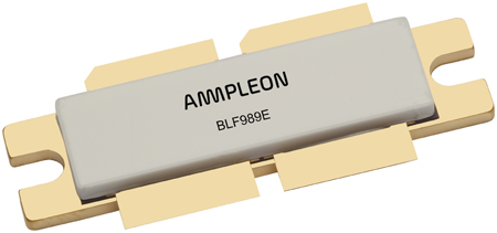 Ampleon推出射频功率晶体管BLF989E