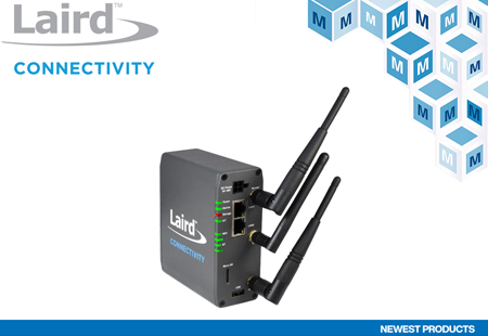 贸泽电子开售Laird用于智能楼宇的Sentrius IG60-BL654-LTE无线物联网网关