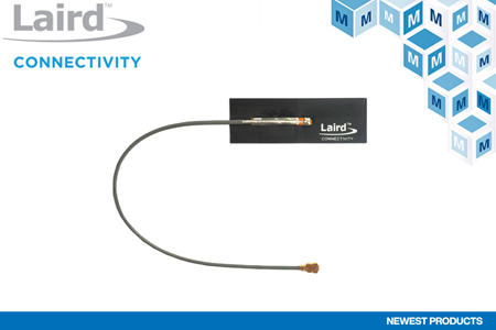 贸泽开售Laird适用于Wi-Fi 6E频率的全新Mini NanoBlade Flex 6E天线