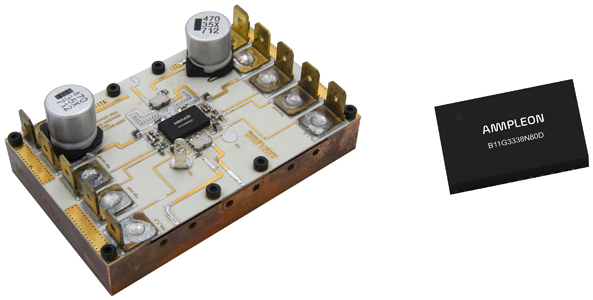 Ampleon为5G NR和4G LTE宏基站应用提供紧凑型多级Doherty MMIC驱动器
